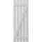 Ekena Millwork Americraft 5-Board (2 Batten) Wood Spaced Board-n-Batten Shutters w/ Z-Bar, ARW102SB519X77STH, PR ARW102SB519X77STH - alternate 4